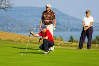 Golfspiel am Golfclum Imperial Balaton
