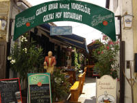 Lokal von Gulasch-Hof Restaurant in Tihany / Ungarn