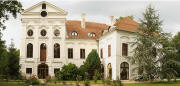 Aussenansicht von Ò-Ebergényi Schlosshotel in Vasszecseny / Ungarn