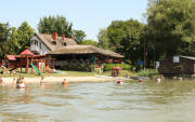 Foto von der Donau der  Party Csarda - Freizeitpark in Halaszi / Ungarn
