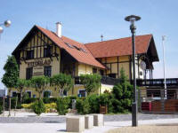 Haus von Restaurant Vitorlas in Balatonfüred / Ungarn